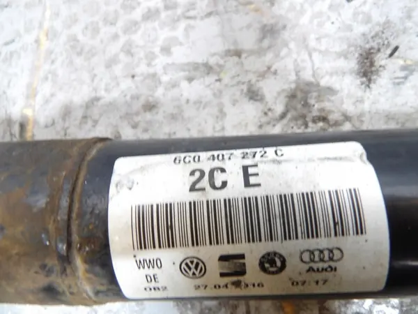 SKODA FABIA III 1.4TDI Höger Framdrev 6C0407272C image 4