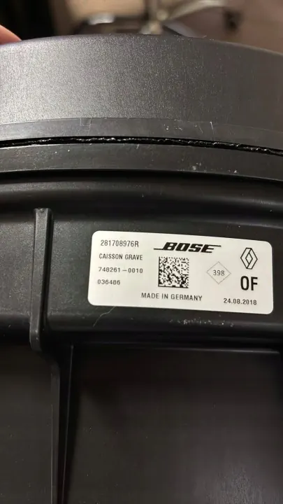 Haut-parleur Subwoofer Bose Renault OE 281708976R image 5