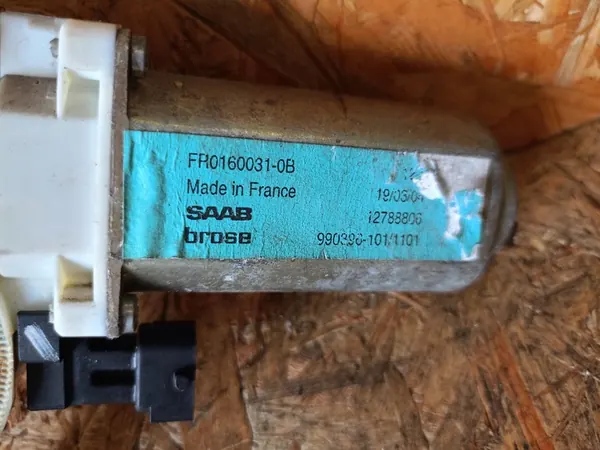 Motor de vidro elétrico dianteiro direito SAAB 9-3 12755684 image 2