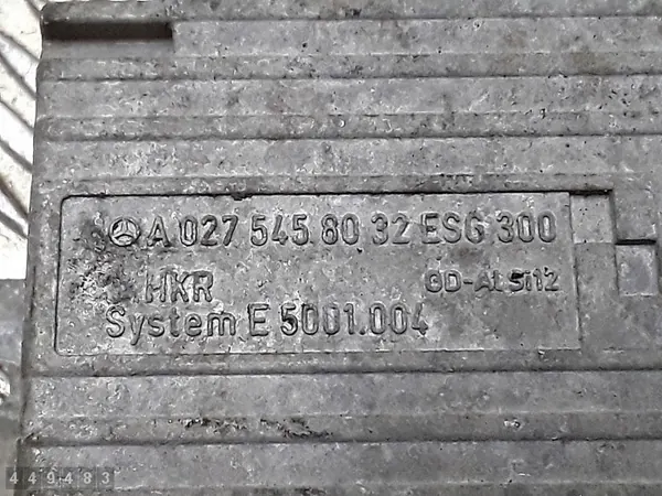 Relé Mercedes A Class 1700CDI a0275458032 image 4