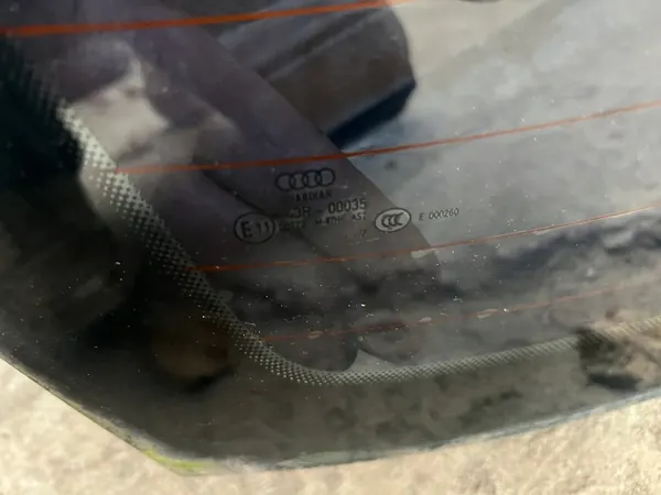 OEM szyba tył a8 d3 Bakruta för Audi A8 D3 image 8
