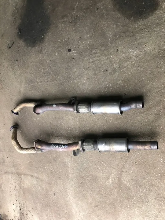 Audi S6 C6 5.2 V10 Pakoputken Keräin OEM 4F0253211E image 2