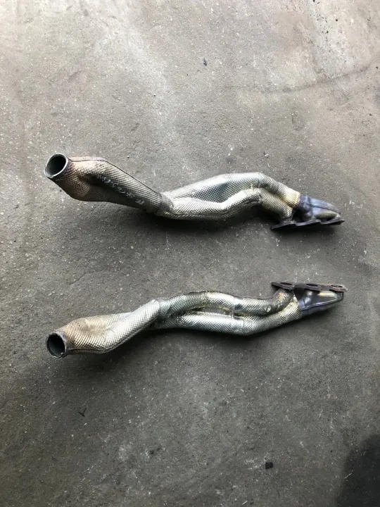 Audi S6 C6 5.2 V10 Pakoputken Keräin OEM 4F0253211E image 8