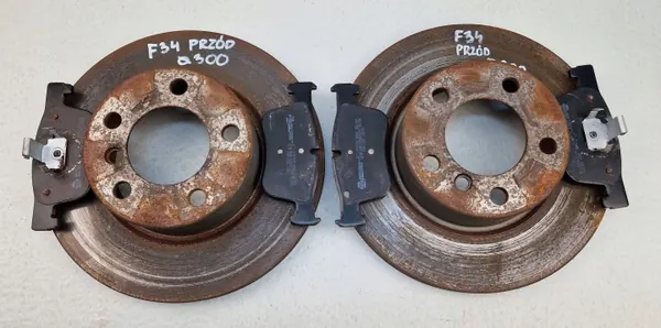 Conjunto Discos & Pastilhas Freio Dianteiro OEM PBD8340 image 5