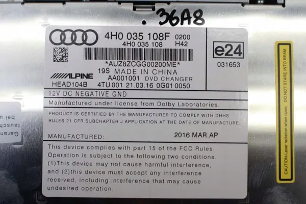 OEM bt-cars-37491 Changer DVD pour Audi A6 A7 A8 image 5
