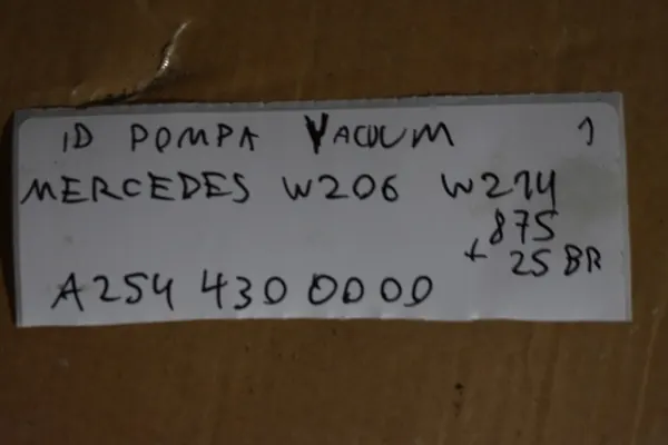 Vacuümpomp OEM A2544300000 55 voor Mercedes image 3