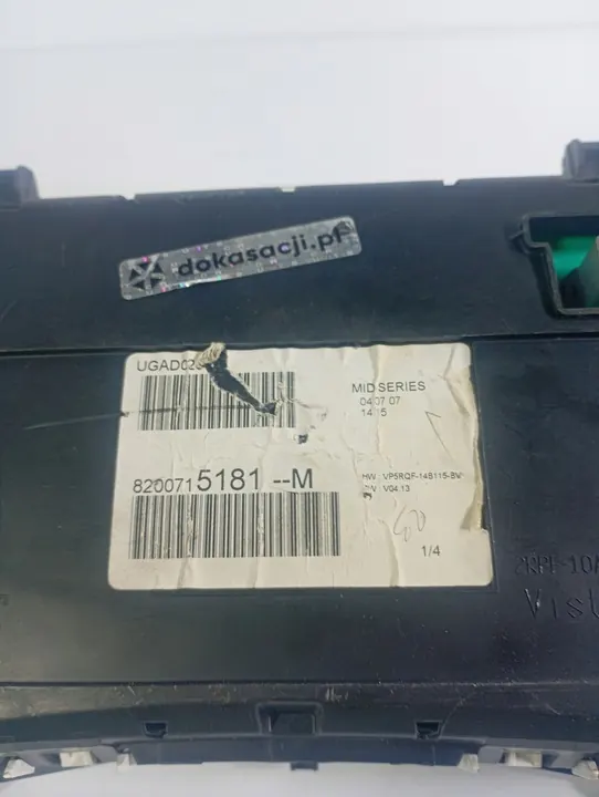 Vauhtimittari RENAULT SCENIC II 03-09 OE 8200715181 image 5