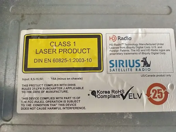 BMW E87 E90 E91 E92 E93 Radio Navigation Leser CIC MID 9239323 image 10