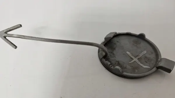 SKODA OCTAVIA 3 Copertura Paraurti Anteriore Viola 5E0807241 image 2