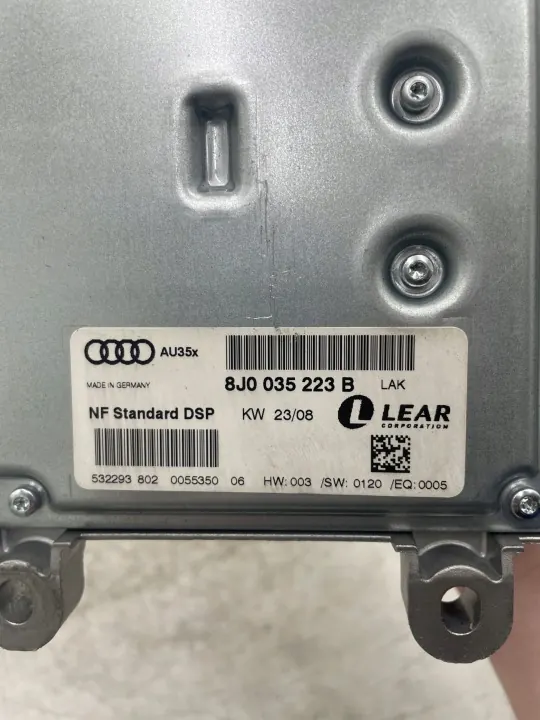 Radio Versterkermodule Audi TT 8J OEM 8J0035223B image 2
