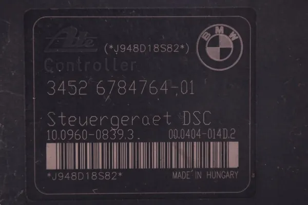 BMW ABS/DSC Rempomp OEM 6784763 6784764 image 6