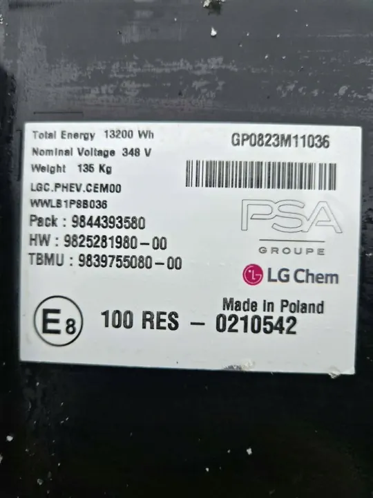 OEM 9844393580 Accu voor Peugeot 3008 II Hybride image 8