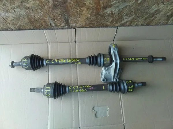OEM PÓŁOŚ LEWA + PRAWA CITROEN C4 I 1,4B 1,6B 16V - Ensemble Complet image 2
