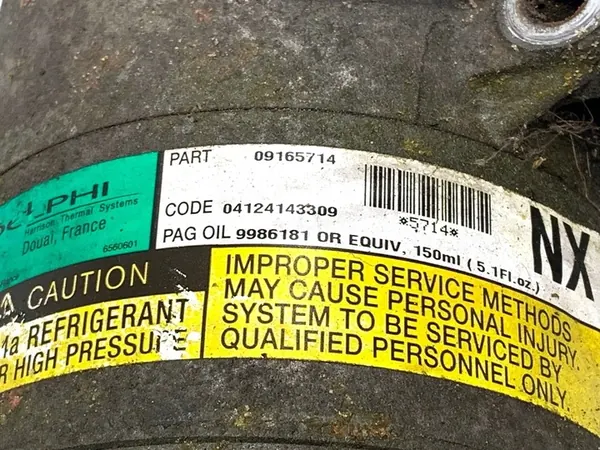 Ilmastointikompressori Opel Meriva A 1.8 125HV OEM image 5