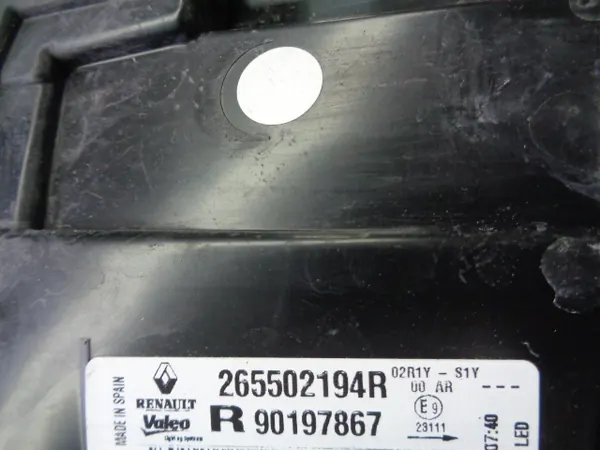 Right Rear Tailgate Light Renault Megane IV 1.5 DCI 2020 image 6