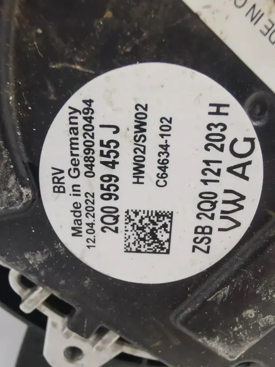 Radiatorventilator OEM 2Q0959455J VW Skoda Audi image 5