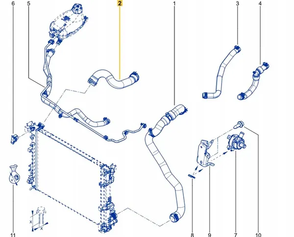 Vesiletku Renault Clio V Captur II 1.0 TCE OEM image 9