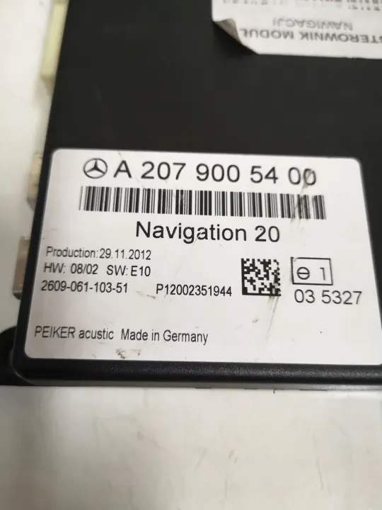 Module de navigation Mercedes OEM 2079005400 image 4