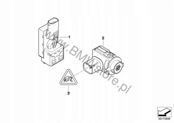 Sensor Calidad Aire BMW OEM 9136607 - Usado image 6