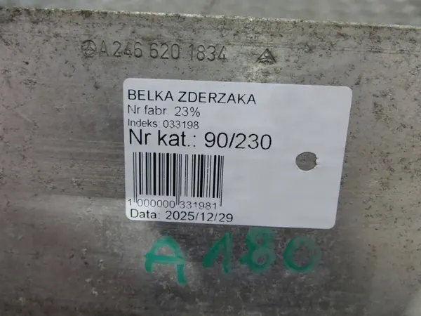 Mercedes W246 voorbumperbalk OEM A2466900240 image 7
