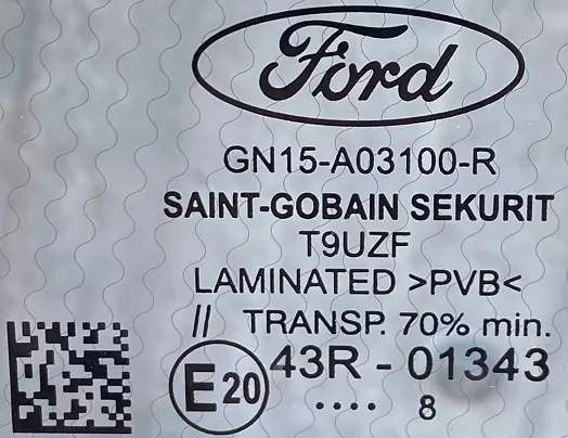 Pare-brise avant FORD ECOSPORT II ST-LINE OEM image 4