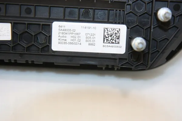 BMW klimatpaneler OEM 61315A48005 Begagnad image 6