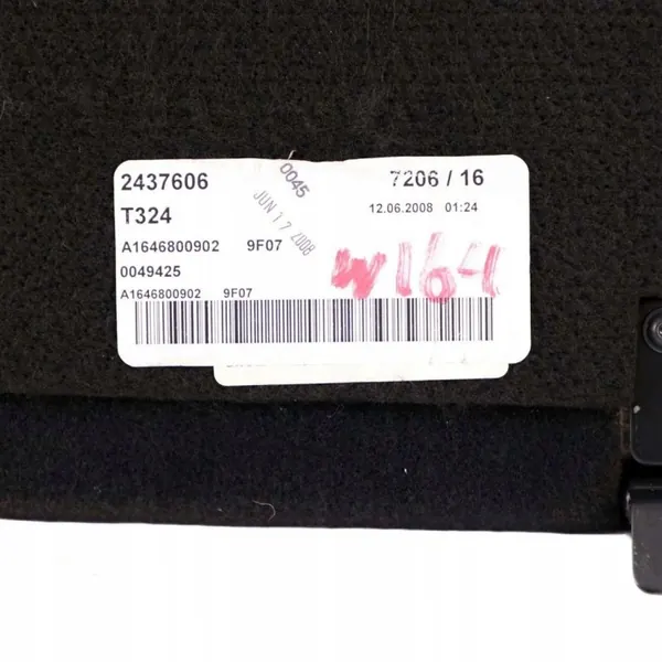 Tapis de coffre Mercedes W164 OEM A1646800902 image 8