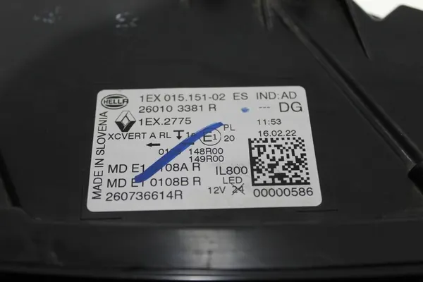 Oikea Etuvalaisin 260103381R Renault Austral image 6