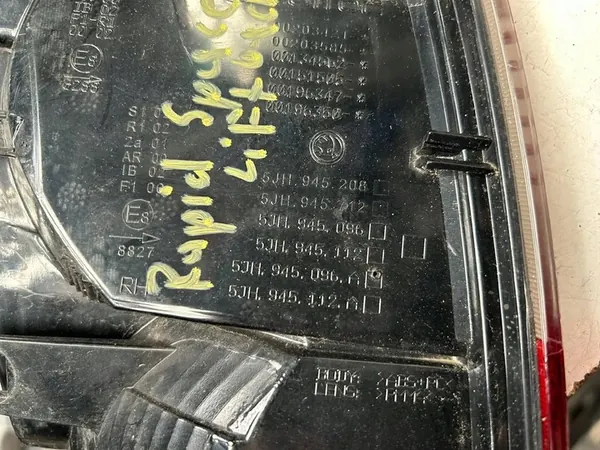 Luz Trasera Derecha Skoda Rapid Liftback LED 5JH945208 image 3