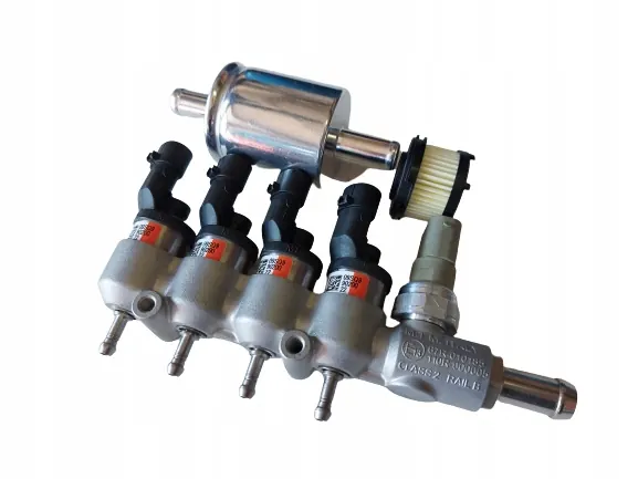 Rampe d'injecteurs BRC MTM 4 cylindres 09SQ99020022 image 1