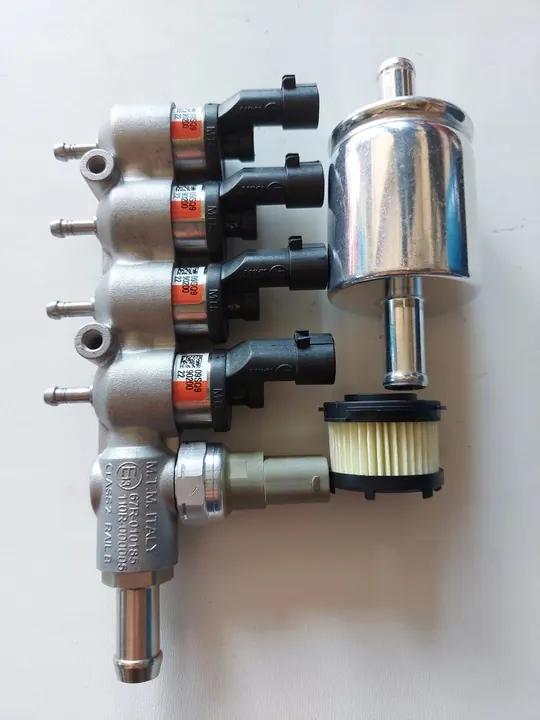 Rampe d'injecteurs BRC MTM 4 cylindres 09SQ99020022 image 2