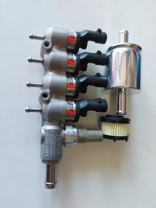 Rampe d'injecteurs BRC MTM 4 cylindres 09SQ99020022 image 5