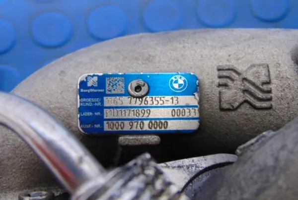Turbo BMW E63 3.5D 7796355-13 image 5