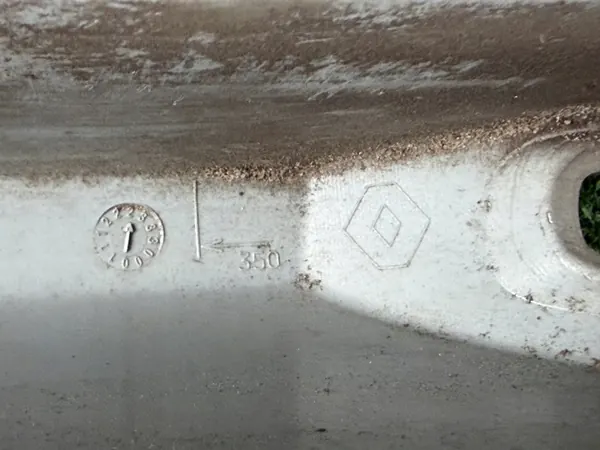 Dacia Dokker framstötfångare spoiler OEM 620724935R image 6