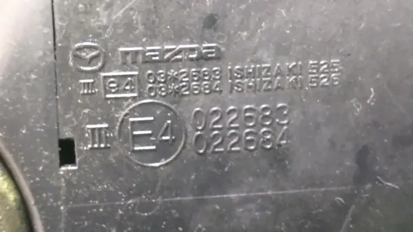 Oikea sähköinen peili OEM 022683 Mazda 6 GH:lle image 6