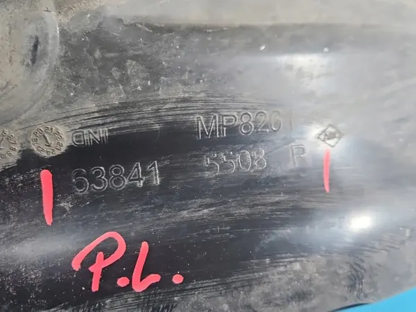 Etuvasen pyöränkaari OEM 638415508R Renault Express image 4