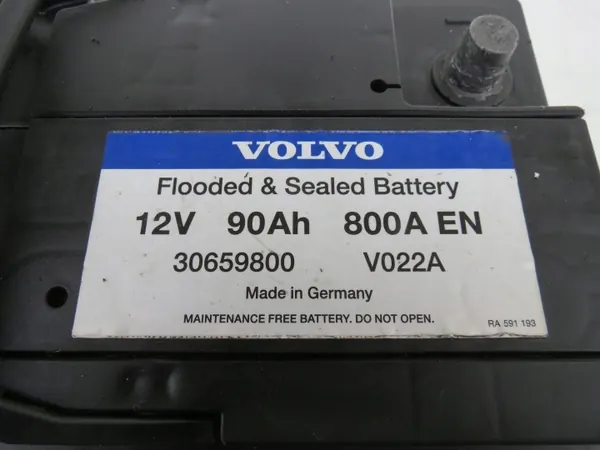 Bateria Volvo usada OEM 30659800, 1 Ah image 4