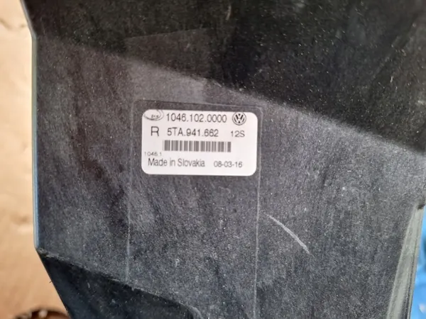 Farol Direito Frontal VW Touran 5TA image 7