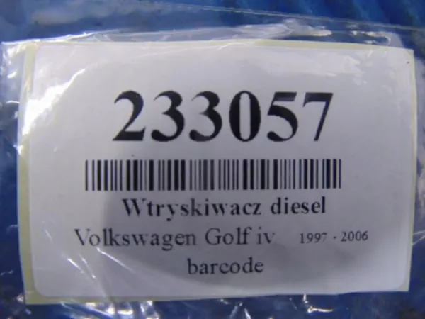 OEM 038130073AQ Inyector Diesel para VW Golf IV 1.9TDI image 7