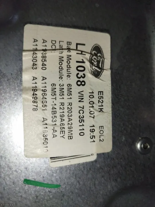Regulador de ventana Ford C-Max OEM 6M51R203A29MB image 7