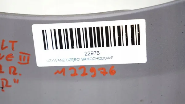 OEM 365578125 Fram vänster stänkskärm Renault Megane III image 9
