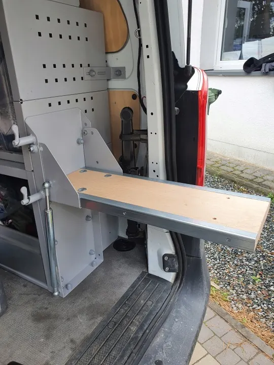 Mobiltech werkplaatsrek voor Master Ducato image 2