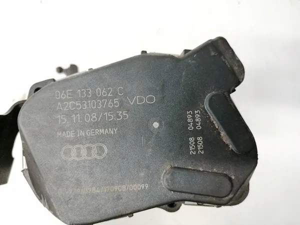 Válvula de Acelerador Audi A6 2009 2.8L 06e133062c image 3