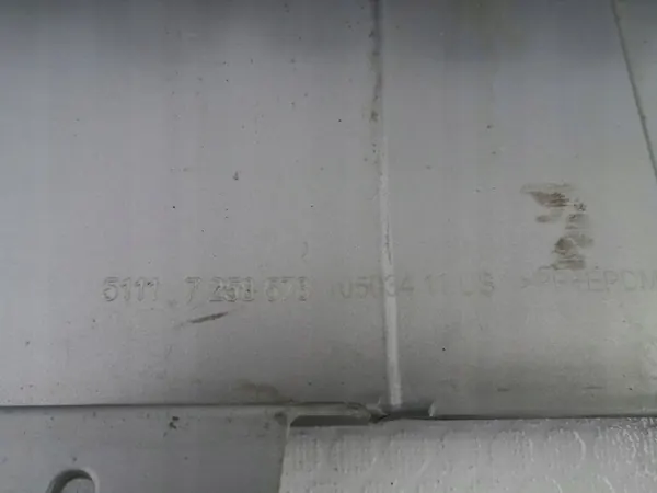 Framspoilerlip för BMW X3 F25 X-Line, begagnad, OEM image 3