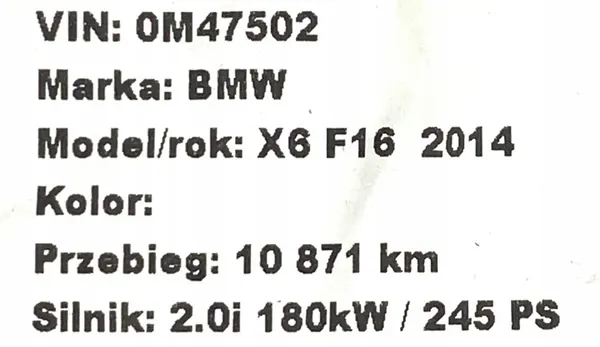 OEM 6863173 Linker Vorderer Stoßdämpfer BMW X5 F15 image 5
