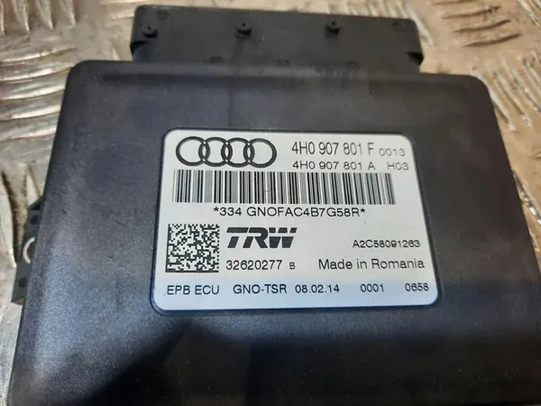 Module de frein à main AUDI A8 D2 4H0907801 image 3