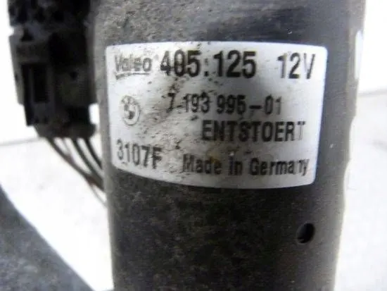 BMW 5 E60 E61 2007 Pyyhkijänmekanismi 405125 image 3