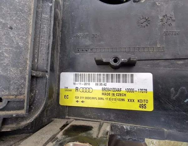 AUDI Q5 8R Faro Delantero Derecho 8R0941004AF image 5