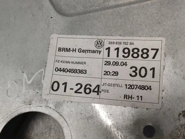 Regulador janela traseira direita OEM DRC101033 VW Passat image 5