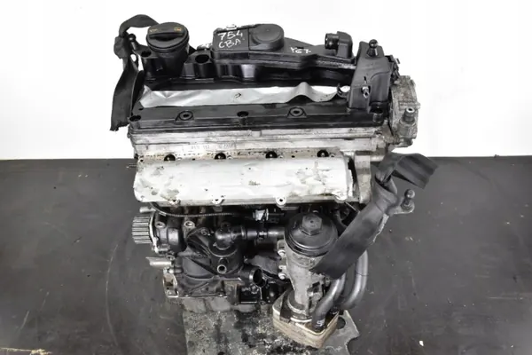 VW Golf VI Passat CC B6 Audi A3 2.0 TDI Motor CBA OEM Y677777 image 3